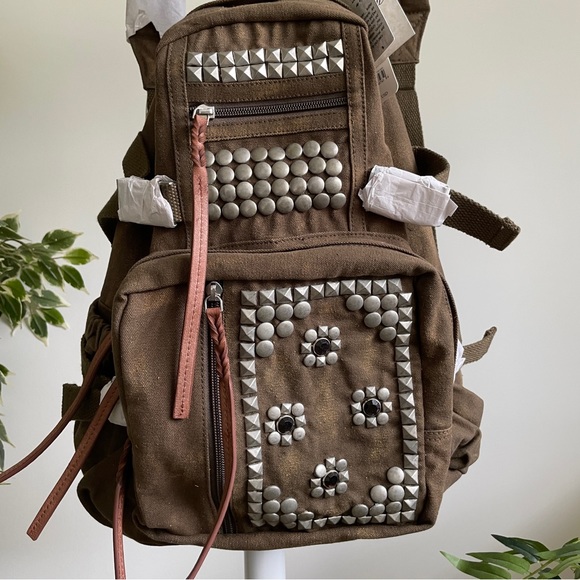 🌟1 LEFT🌟 Free People Berlin Studded Backpack✨ Brand New✨ - Picture 11 of 11